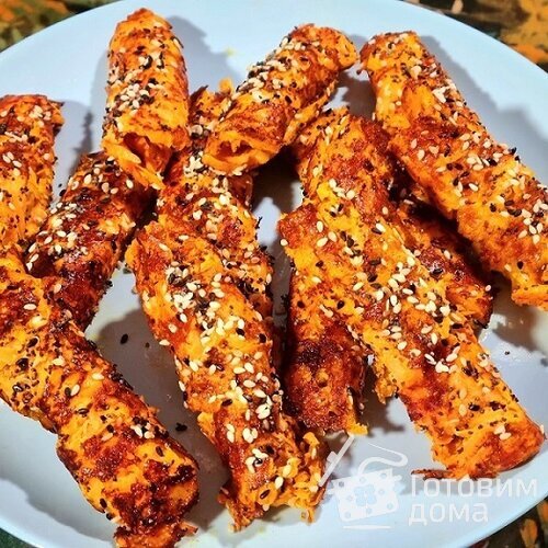 Морковно - сырные палочки