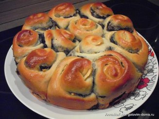 Яблочно-маковый пирог