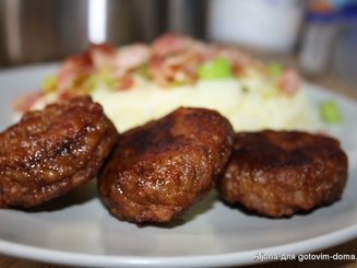 Frikadeller - Датские фрикадельки