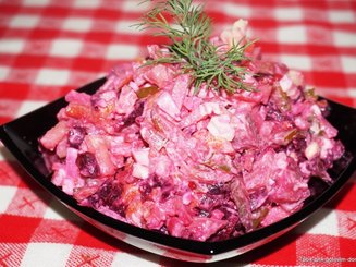 Селедка под шубой по-эстонски (или Rosolje)