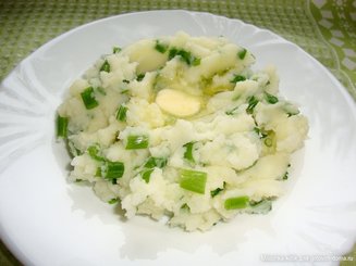 Чамп, ирландское картофельное пюре