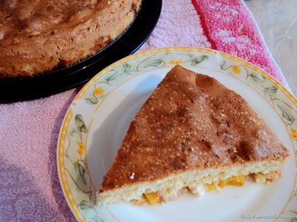 Шарлотка с яблоками