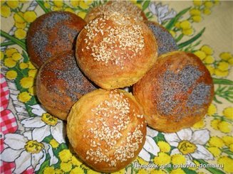 Морковные булочки