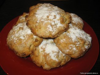 Булочки с яблоками