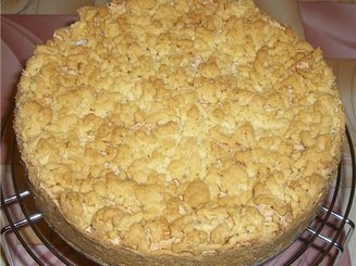 Яблочный пирог с белковой начинкой