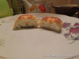Пирожки с творогом (пиріжки з сиром)