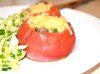 Помидоры, фаршированные курицей и шампиньонами
