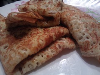 Дрожжевые блины пышные