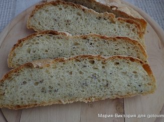 Картофельный хлеб с тыквенными семечками