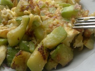 Омлет с кабачками
