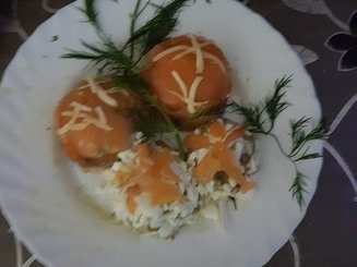 Закуска "Новогодние игрушки"