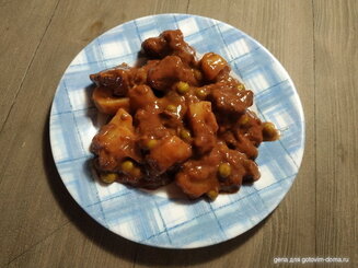 Мясное рагу, которое готовится само по себе
