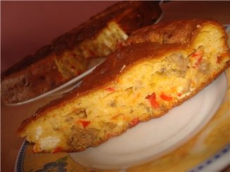 Пирог с фаршем