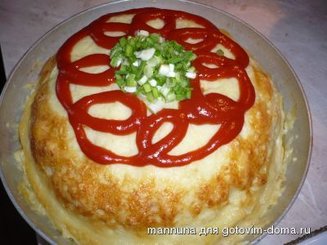 Торт мясной