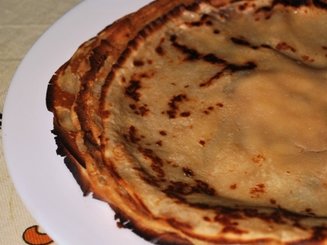 Блины на яблочном соке