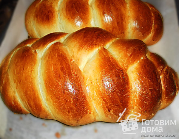 Breadsmith&#039;s Challah или хала из Чикаго фото к рецепту 5