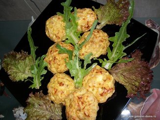 Кабачковые котлеты с фаршем в духовке