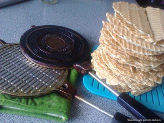 Вафельки хрустящие