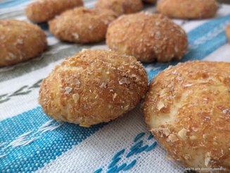 Запечённые сырники с цельнозерновой мукой