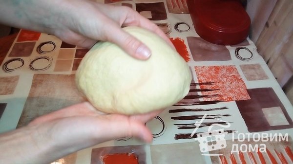 Цветок из сдобного дрожжевого теста фото к рецепту 1