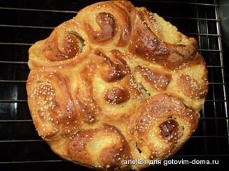 Булочки-бриоши с кремом патисьер