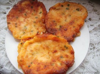 Помидорные оладьи