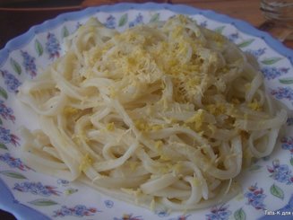 Лимонная паста