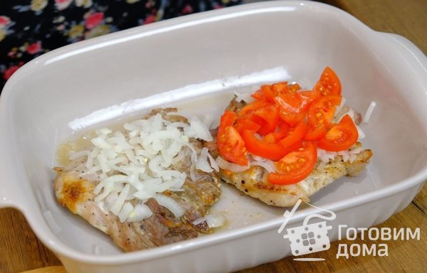 Сочное мясо под шубкой фото к рецепту 5