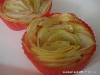 Запеченный картофель "Лепестки"