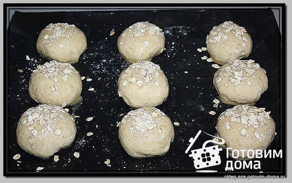 Овсяные булочки фото к рецепту 3