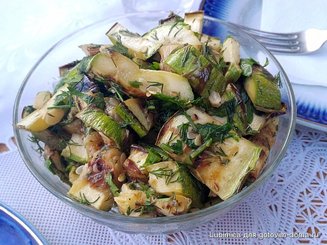 Молодые кабачки (цуккини) по-дачному