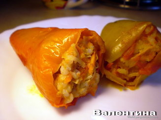 Фаршированый болгарский перец