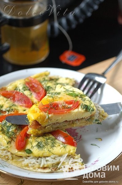 Большой австралийский завтрак с яичницей фото к рецепту 3