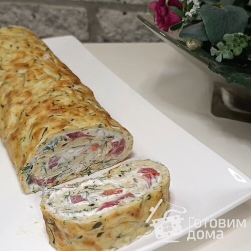 Рулет из кабачков