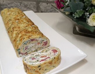Рулет из кабачков
