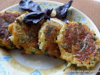Драники из цуккини с сыром