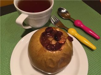 Запечённые яблоки
