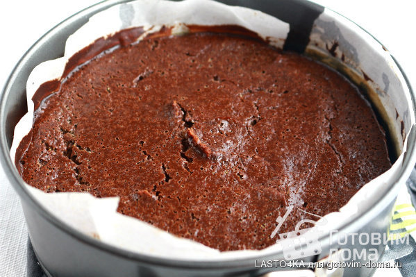 Шоколадный блинный торт фото к рецепту 6