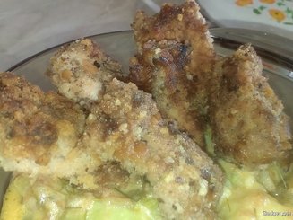 Куриная грудка в хрустящей ореховой панировке