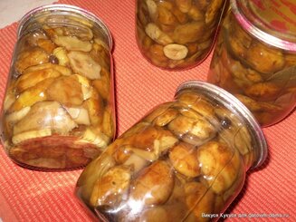 Маринованные грибы на зиму