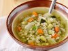 Постный суп с перловкой и базиликом (без масла)