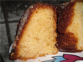 Лимонно-медовый кекс