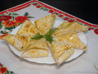 Сырные конвертики
