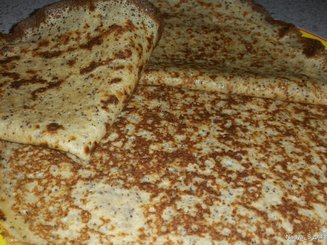 Французские маковые блинчики