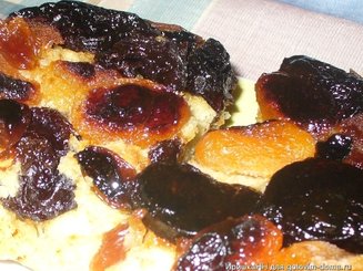 Пирог "Бархатный" с курагой, черносливом и изюмом
