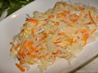 Маринованная капуста по быстрому