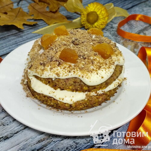 Морковный кекс в кружке