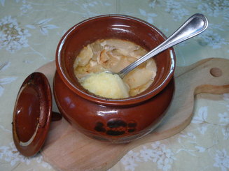 Кукурузная каша с тыквой