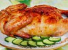 Курица, фаршированная ветчиной (галантин)