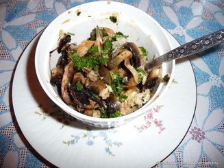 Funghi Piccanti al forno- Грибы пикантные в духовке